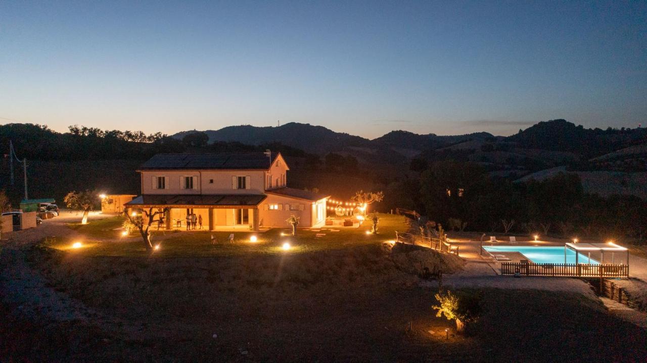 Casal Del Sole - La Ginestra Lägenhet Montefelcino Exteriör bild